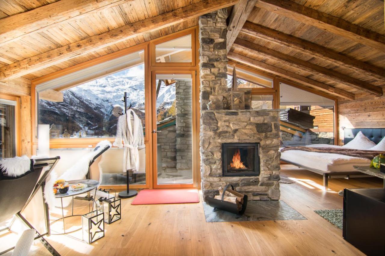 Boutique Lodge Spycher Saas-Fee Eksteriør bilde